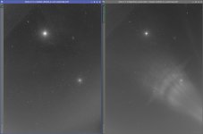 The Orion Capsule Plunging into Deep Space